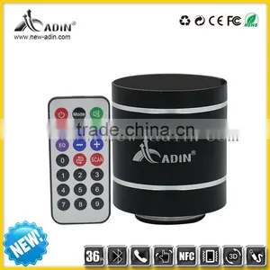 Mini Aluminum Alloy Vibration Speaker With Bluetooth CSR 4.0 and SD Card and FM Radio thumbnail-2