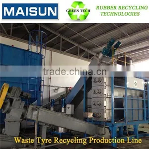 2016 Waste Tires, EPDM Reclaimed Rubber Production Line thumbnail-1
