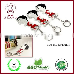 The Suarez Bottle Opener Keychain Opener Cap Lifter thumbnail-1