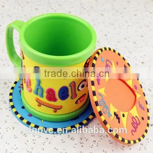 Factory Wholesale & Custom Soft PVC Hot Dish Coaster thumbnail-1