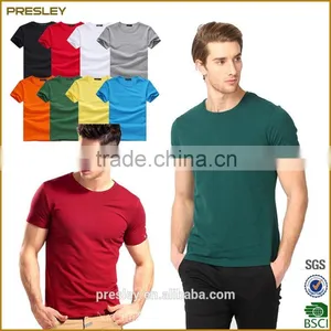Guangzhou T-Shirts Factory Supply Cheap Bulk Blank White Pain Short Sleeve Cotton t Shirts thumbnail-1