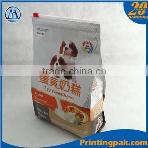 Accept Custom Order Metalized Stand up Pouch / Recosable Dog Food Packaging Bag With Slider thumbnail-1