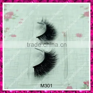 Qingdao False Eyelash Manufacturer Charming Look Mink Hair Lashes Thick Style thumbnail-5