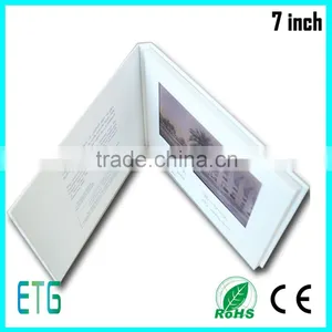 Digital Brochure With Video Greeting Card Lcd 4.3 Inch With Lcd Video Brochure Card thumbnail-3