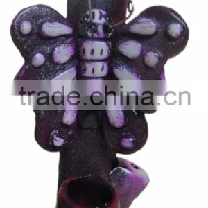 Figurine Shaped Hand Crafted Smoking Pipes - Butterfly thumbnail-1