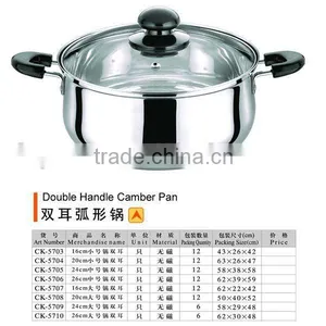 Practical Household Hot Pot Stainless Steel Cookware Soup Pot thumbnail-1