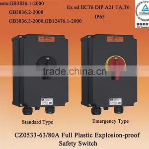 Full Plastic Explosion-proof Safety Switch thumbnail-1