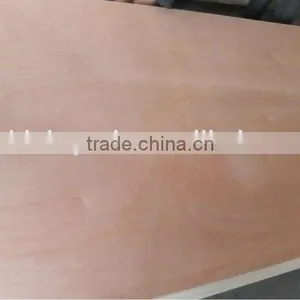 12MMX1220X2440 Poplar Core Hardwood Core Okoume Face BB/CC Grade Competitive Price Commercial Plywood thumbnail-2