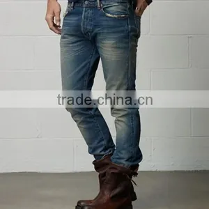Denim Jeans Wholesale 100% Cotton Man Jean Denim Jean thumbnail-1