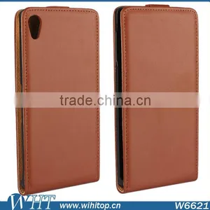 Fancy Cell Phone Case Magnetic PU Leather Vertical Flip Case for Sony Xperia Z4 thumbnail-5