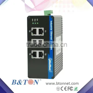 IP30 IP40 1000M Base-FX and 10/1000M Base-TX Industrial Ethernet Switch thumbnail-1