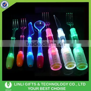 Novelty Logo Printing Tableware, Led Light Knife, Fork and Spoon thumbnail-5