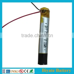 Customized 3.7v 70350 90mAh Round Lithium Polymer Battery for Ecig Quality Choice thumbnail-5