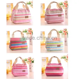 Classic Horizontal Stripe Design Lunch Bag for Office for Wholesale Supplier's Choice thumbnail-1