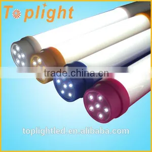 High Power AAA Battery Portable Mini Colorful 9 LED Emergency Rechargeable Color Changing Flashlight Rgb thumbnail-5