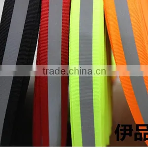 Polyester Elastic Adjustable Safety Black Reflective Belts for Running Jogging Walking Outdoor Sports thumbnail-5