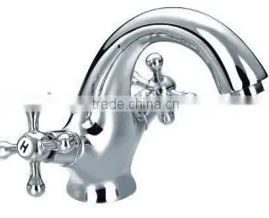 Double Handle Basin Mixer thumbnail-1