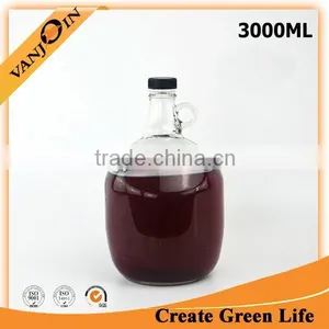 Wholesale California Glass Wine Bottle 0.5L 1L 1.5L 2L 3L thumbnail-4