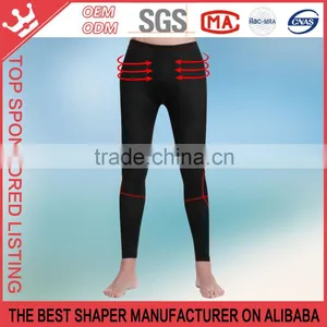 [Fit] Mens Gym Pants New Men Sport Body Shaper Men's Slimming Shaping Pants K163 thumbnail-1