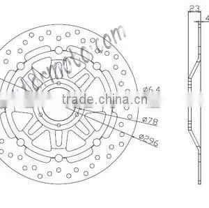 Brake Disc Rotors for Racing Bike Motorcycle thumbnail-1