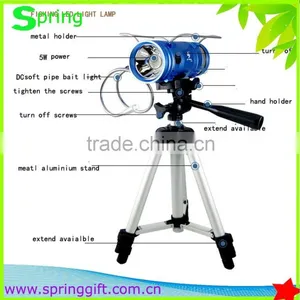 Quality Fishing Torch Led Flashlight /Blue White Light T6 Led Night Squid Fishing Light thumbnail-1