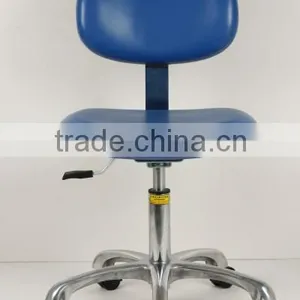 ESD Lab Chair PU Leather Chair Anti Static Chair thumbnail-1