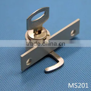 MS201 High Quality Plastic Door Handle Hook Lock thumbnail-3
