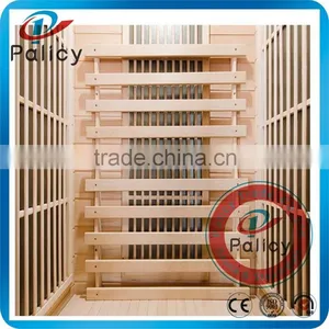 Popular Wooden Dry Steam Sauna Cabin Room for 3 Person thumbnail-2