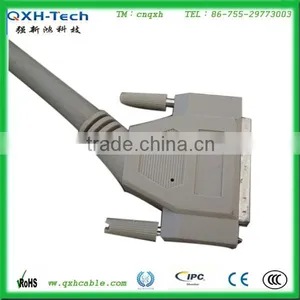 High Quality SCSI HPDB 68 Pin Angled Molded Cable For Telecommunication thumbnail-1