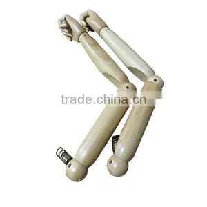 Wooden Long Arms Wooden Arms White Color Wooden Arms Female Wooden Hand Male Wooden Hand for Stock thumbnail-2