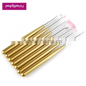 Newest 7pcs Acrylic Brush Nail Art Set. thumbnail-1