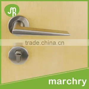 MH-0385 304 Stainless Steel Simple Modern Designer Door Handle Quality Choice thumbnail-2