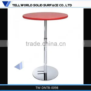 2016 Hot Sale 4 Seaters Table Resturant Resin High Gloss thumbnail-3