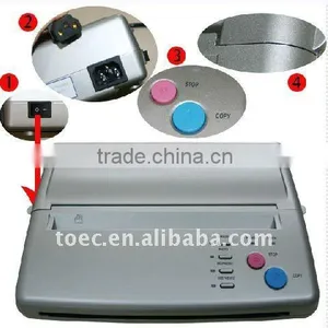 Best Seller: Thermal Tattoo Copier Machine (Black and Silver Color) thumbnail-1