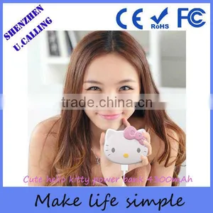 Cute Gift Power Bank 4300mAh Hello Kitty Mobile Charger thumbnail-1