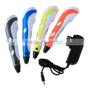 Eu/uk/us/au Adapter New Semi-Automatic Magic 4 Color 3d Printer Pen 3d Drawing Pen Direcet China Manufacture thumbnail-5