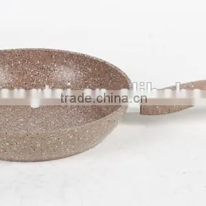 Aluminium Forged Marble Stone Coating Frying Pan thumbnail-4