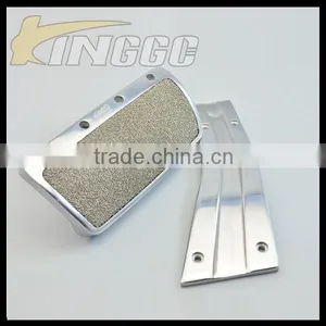 Sliver Aluminium Metal Car Vehicle Foot Pedal thumbnail-2
