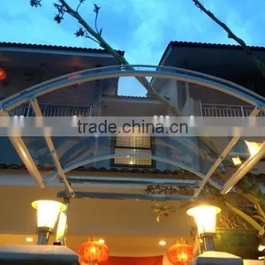 Factory Price! Euro-design! Outdoor Polycarbonate Aluminium Awning Parts Size 1200x1600mm thumbnail-4