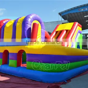 Kids Inflatable Outdoor Playground Giant Inflatable Obstacle Course thumbnail-2