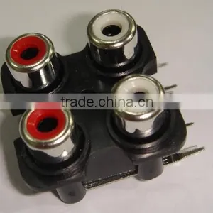 4 Holes Black 4 Pin AV Socket With Cheap Price thumbnail-1