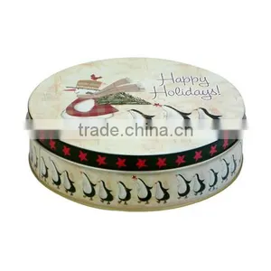 2016 Decoration Fancy Christmas Cookie Tin Can thumbnail-1