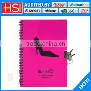 Factory Direct Sale Simple Design Happiness Notebook thumbnail-1