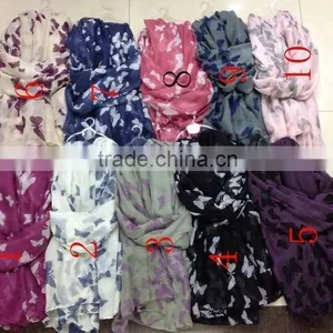 YiWu Factory 2015 New Custom Design Eco Friendly Polka Dots Print Patchwork Tartan Infinity Scarf for Girls thumbnail-6