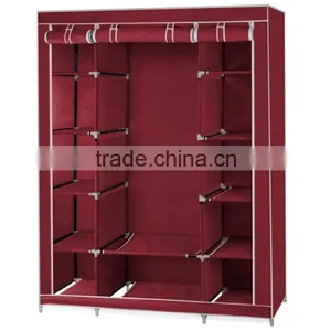 Non-woven Fabirc Outdoor Furniture Portable Wardrobe Bracket thumbnail-4