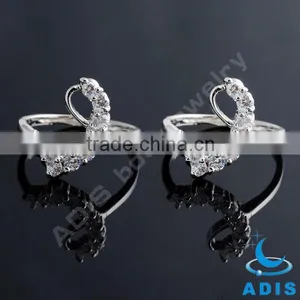 Elegant Custom Wholesale Fashion AAA Zircon Mens Brass Ring thumbnail-2