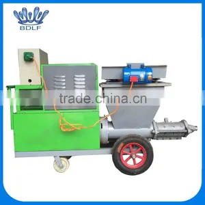Dry Mortar Spray Machine With Air Compressor and Mixer thumbnail-1