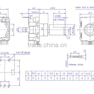 HW-11ES5H20B Rotary Shaft Encoder Incremental Type High Accuracy Encoder in All Dimensions thumbnail-2