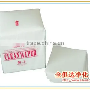 M-3 Type Laser Cut 100% Polyester Cleanroom Wiper for Industrial Use thumbnail-4