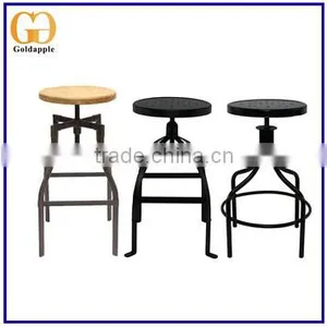 Vintage Kitchen Industrial Metal Singer Bar Stool and Chair Quality Choice thumbnail-6